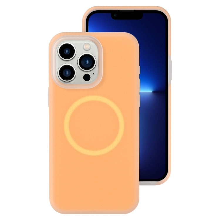 جراب هاتف مغناطيسي من السيليكون السائل الهلامي، مناسب لهاتف iPhone 13 Pro Max، وiPhone 13 Pro، وiPhone 13، وiPhone 12