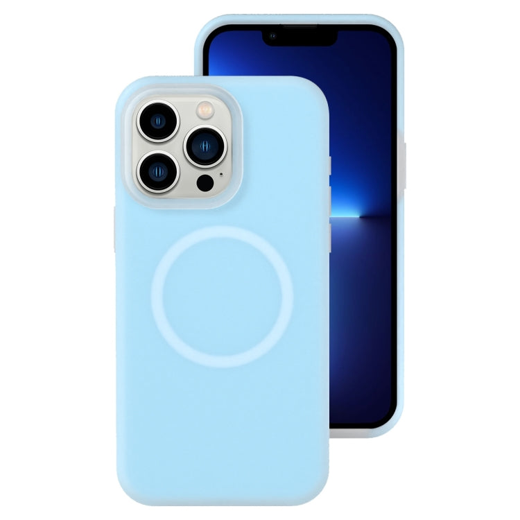جراب هاتف مغناطيسي من السيليكون السائل الهلامي، مناسب لهاتف iPhone 13 Pro Max، وiPhone 13 Pro، وiPhone 13، وiPhone 12