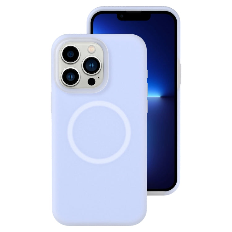 جراب هاتف مغناطيسي من السيليكون السائل الهلامي، مناسب لهاتف iPhone 13 Pro Max، وiPhone 13 Pro، وiPhone 13، وiPhone 12
