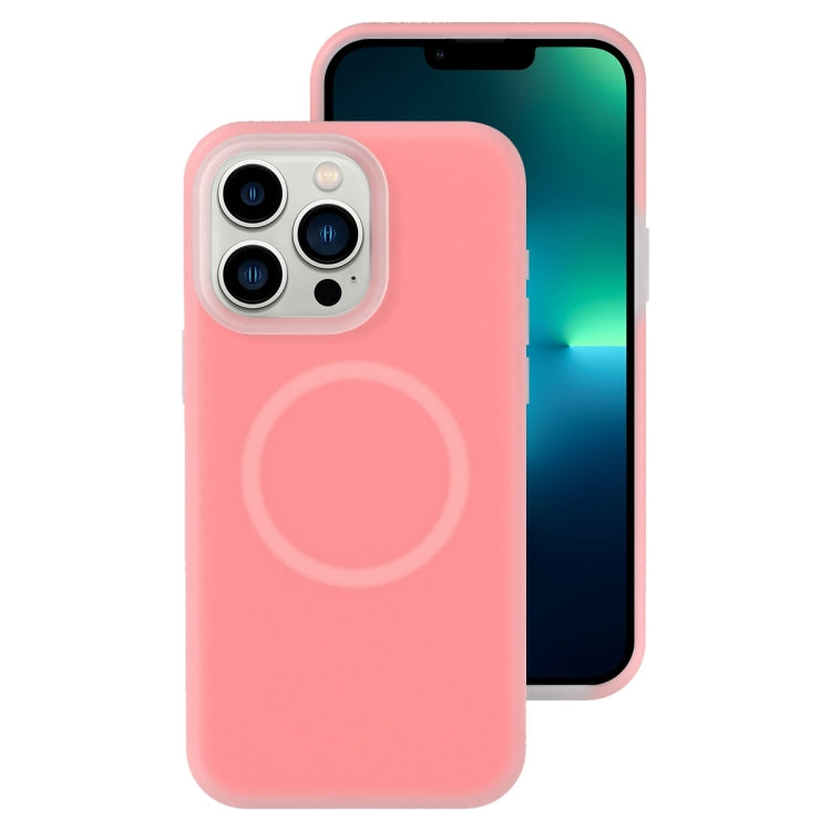 جراب هاتف مغناطيسي من السيليكون السائل الهلامي، مناسب لهاتف iPhone 13 Pro Max، وiPhone 13 Pro، وiPhone 13، وiPhone 12
