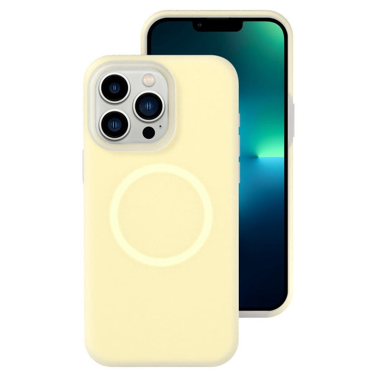 جراب هاتف مغناطيسي من السيليكون السائل الهلامي، مناسب لهاتف iPhone 13 Pro Max، وiPhone 13 Pro، وiPhone 13، وiPhone 12