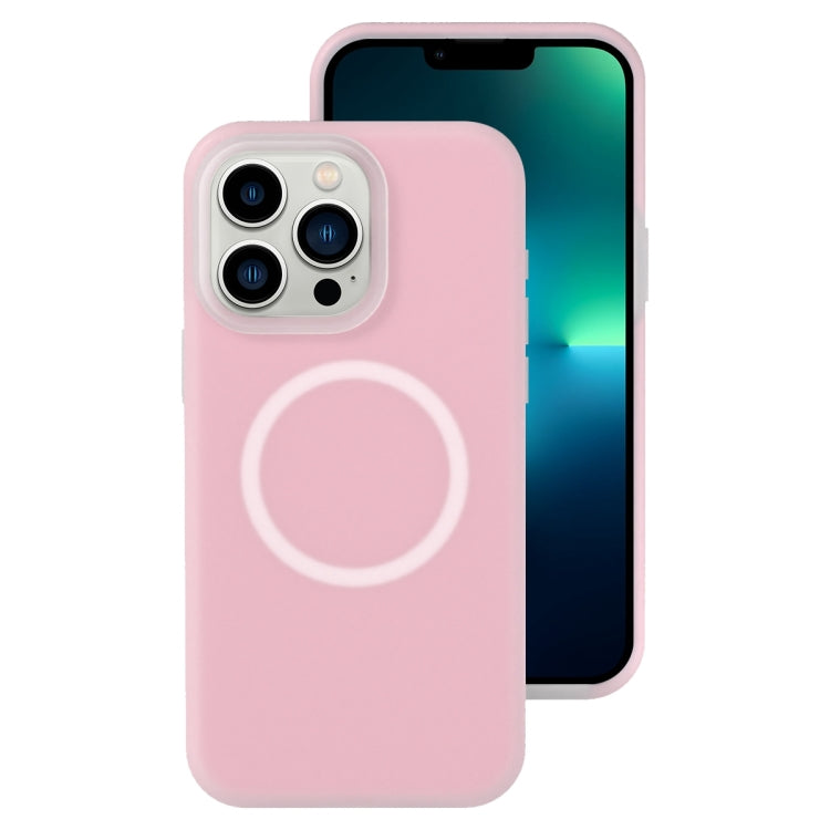 جراب هاتف مغناطيسي من السيليكون السائل الهلامي، مناسب لهاتف iPhone 13 Pro Max، وiPhone 13 Pro، وiPhone 13، وiPhone 12