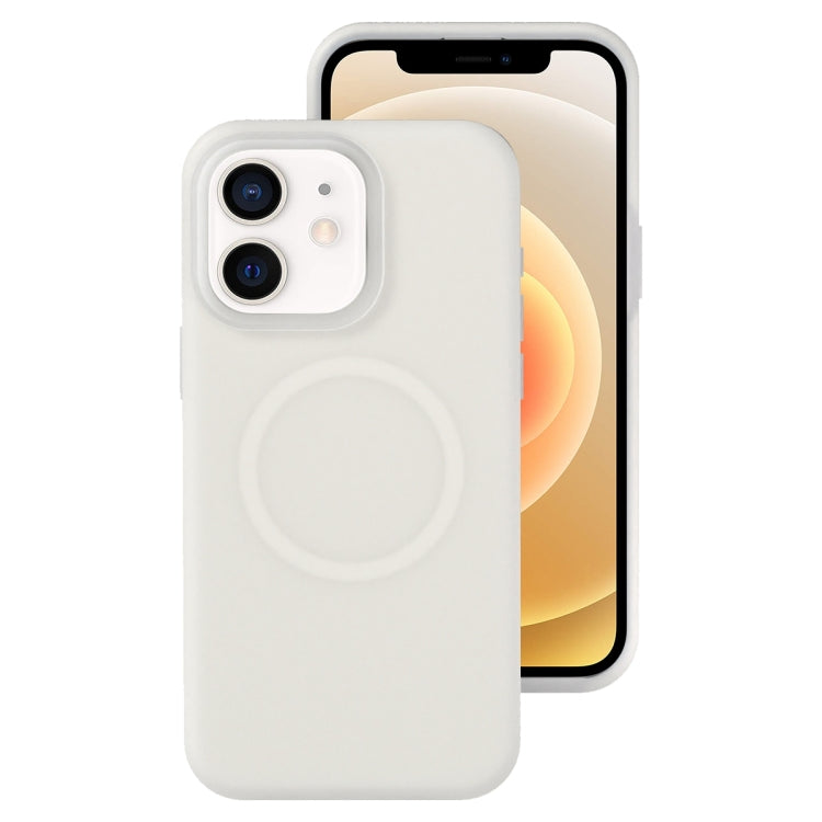 جراب هاتف مغناطيسي من السيليكون السائل الهلامي، مناسب لهاتف iPhone 13 Pro Max، وiPhone 13 Pro، وiPhone 13، وiPhone 12