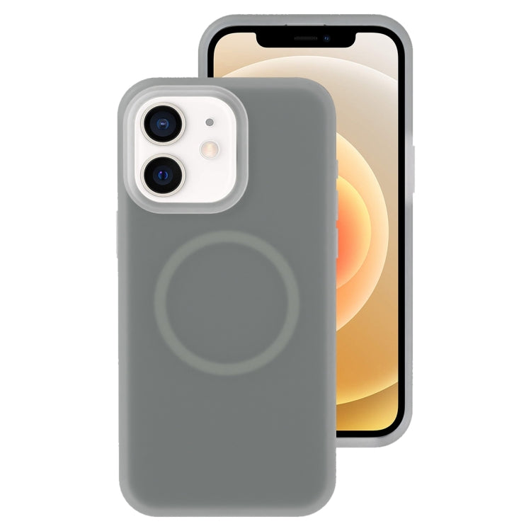 جراب هاتف مغناطيسي من السيليكون السائل الهلامي، مناسب لهاتف iPhone 13 Pro Max، وiPhone 13 Pro، وiPhone 13، وiPhone 12