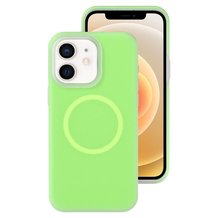 جراب هاتف مغناطيسي من السيليكون السائل الهلامي، مناسب لهاتف iPhone 13 Pro Max، وiPhone 13 Pro، وiPhone 13، وiPhone 12