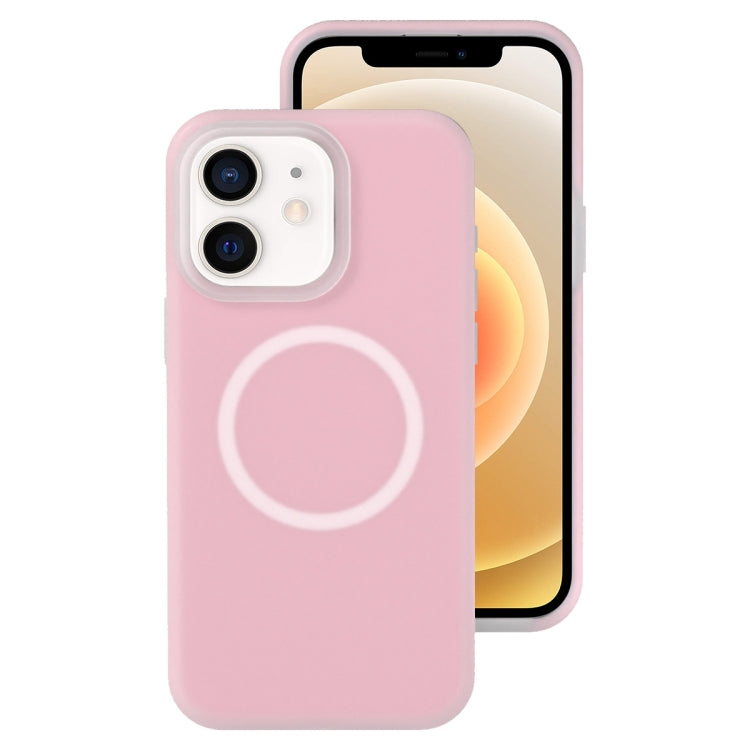 جراب هاتف مغناطيسي من السيليكون السائل الهلامي، مناسب لهاتف iPhone 13 Pro Max، وiPhone 13 Pro، وiPhone 13، وiPhone 12