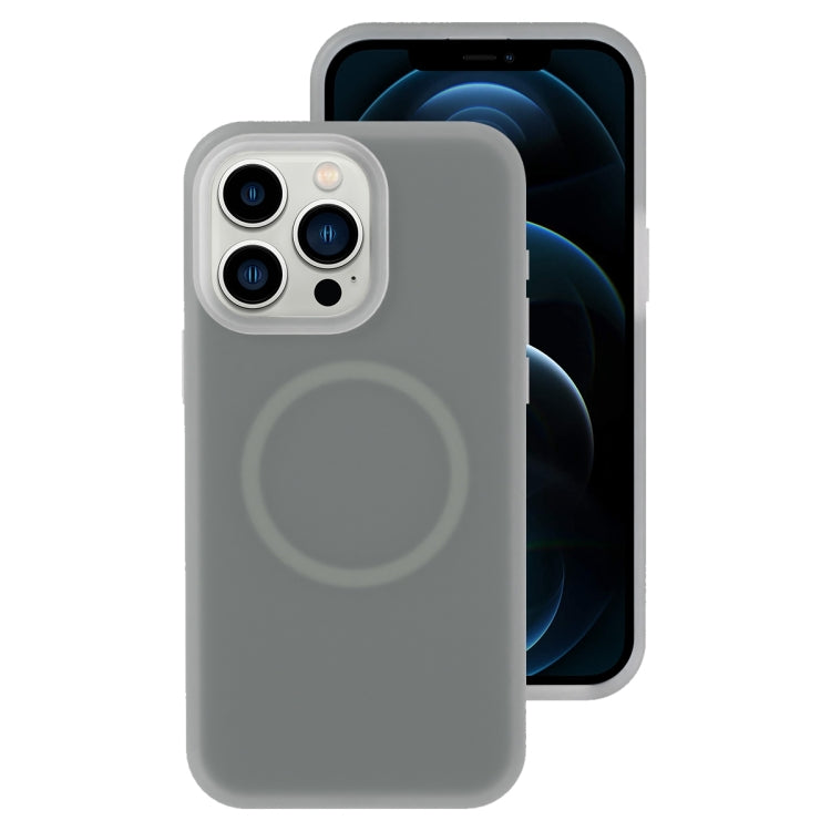 جراب هاتف مغناطيسي من السيليكون السائل الهلامي، لهاتف iPhone 12 Pro Max، لهاتف iPhone 12 Pro، لهاتف iPhone 11 Pro Max، لهاتف iPhone 11