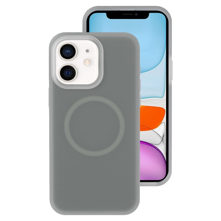 جراب هاتف مغناطيسي من السيليكون السائل الهلامي، لهاتف iPhone 12 Pro Max، لهاتف iPhone 12 Pro، لهاتف iPhone 11 Pro Max، لهاتف iPhone 11