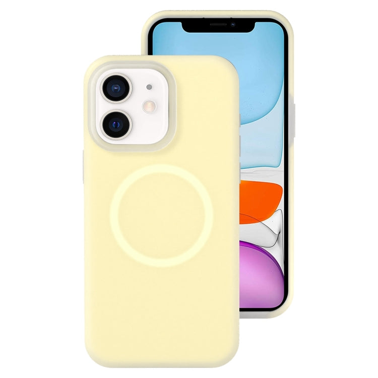 جراب هاتف مغناطيسي من السيليكون السائل الهلامي، لهاتف iPhone 12 Pro Max، لهاتف iPhone 12 Pro، لهاتف iPhone 11 Pro Max، لهاتف iPhone 11