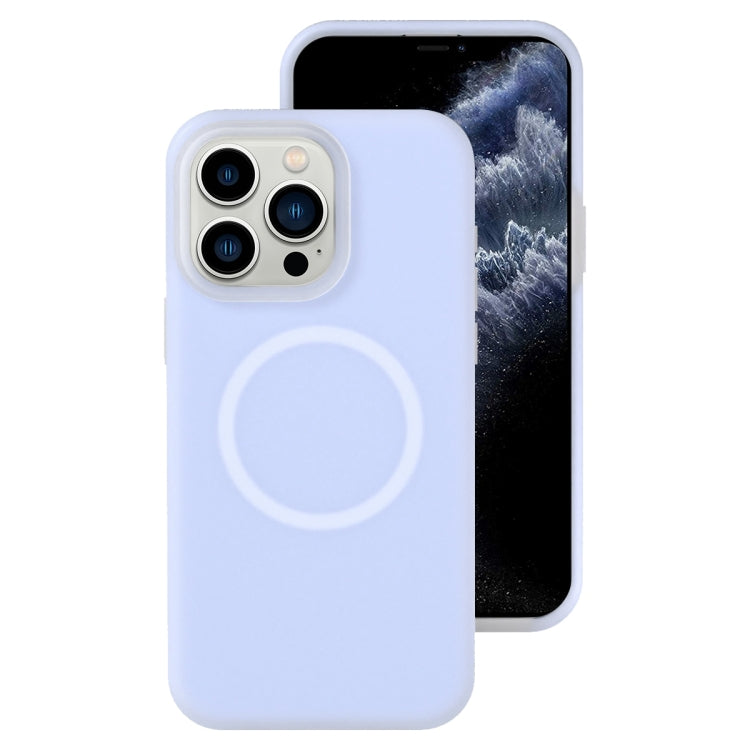 جراب هاتف مغناطيسي من السيليكون السائل من جيلي ماج سيف، مناسب لهاتف iPhone 11 Pro