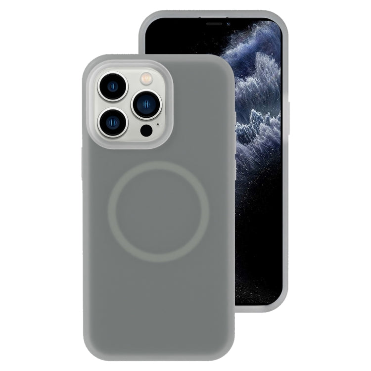 جراب هاتف مغناطيسي من السيليكون السائل الهلامي، لهاتف iPhone 12 Pro Max، لهاتف iPhone 12 Pro، لهاتف iPhone 11 Pro Max، لهاتف iPhone 11