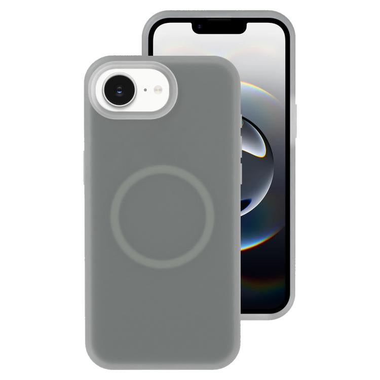 جراب هاتف مغناطيسي من السيليكون السائل الهلامي، مناسب لأجهزة iPhone 16e وiPhone 16 Pro Max وiPhone 16 Pro وiPhone 16 Plus وiPhone 16