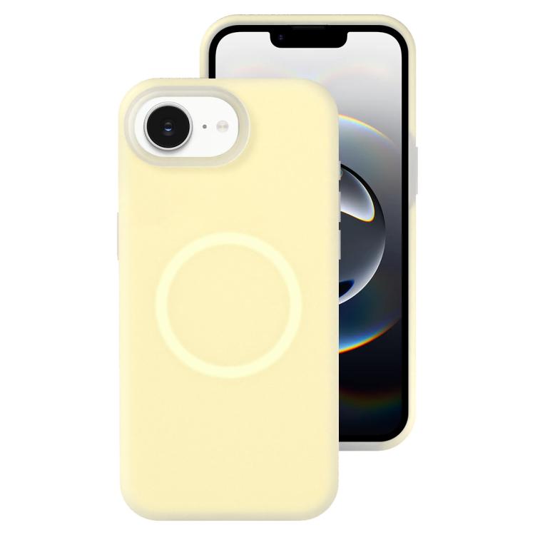 جراب هاتف مغناطيسي من السيليكون السائل الهلامي، مناسب لأجهزة iPhone 16e وiPhone 16 Pro Max وiPhone 16 Pro وiPhone 16 Plus وiPhone 16