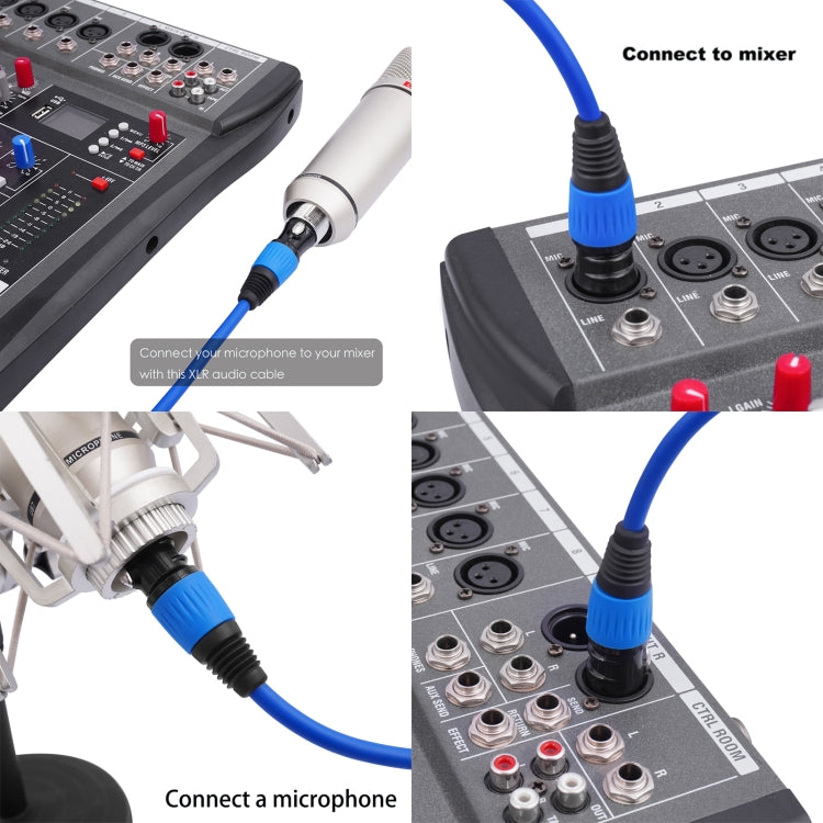 JC1015 XLR 3pin Male to Female Audio Cable