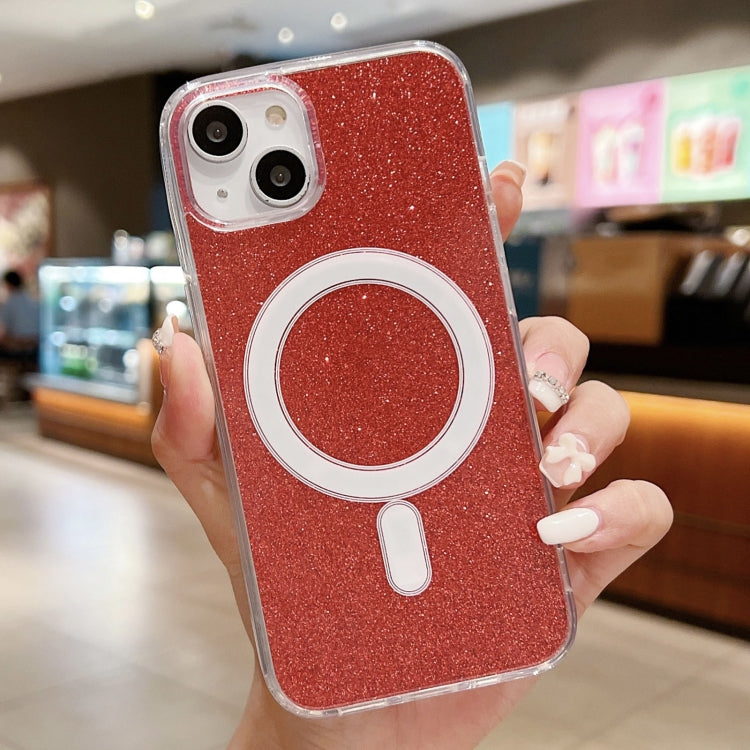 Acrylic Transparent Glitter MagSafe Phone Case, For iPhone 14 Pro Max, For iPhone SE 2022 / 2020 / 8 / 7, For iPhone 13 Pro Max, For iPhone 13 Pro, For iPhone 13, For iPhone 12 / 12 Pro