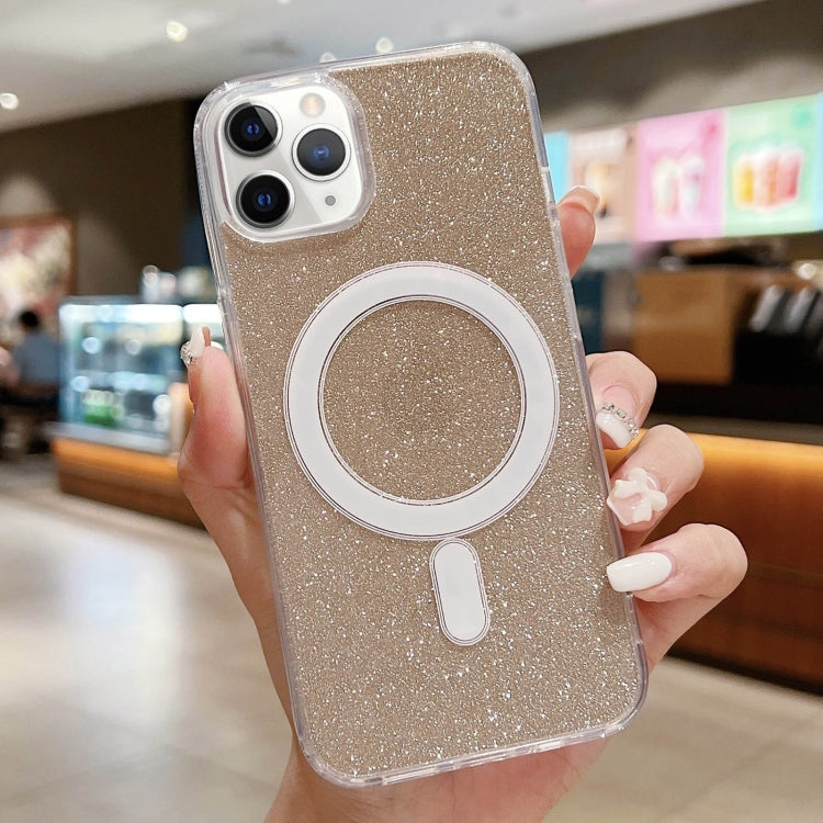 Acrylic Transparent Glitter MagSafe Phone Case, For iPhone 12 Pro Max, For iPhone 11 Pro Max, For iPhone 11, For iPhone 11 Pro, For iPhone XS / X, For iPhone XR