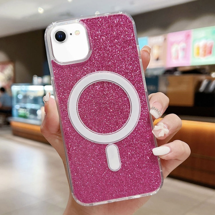 Acrylic Transparent Glitter MagSafe Phone Case, For iPhone 14 Pro Max, For iPhone SE 2022 / 2020 / 8 / 7, For iPhone 13 Pro Max, For iPhone 13 Pro, For iPhone 13, For iPhone 12 / 12 Pro