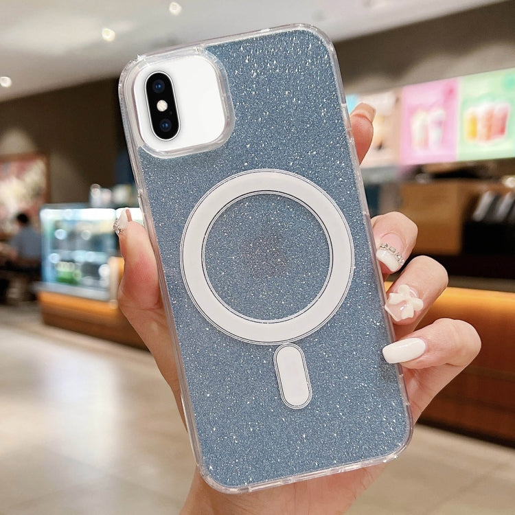 Acrylic Transparent Glitter MagSafe Phone Case, For iPhone 12 Pro Max, For iPhone 11 Pro Max, For iPhone 11, For iPhone 11 Pro, For iPhone XS / X, For iPhone XR