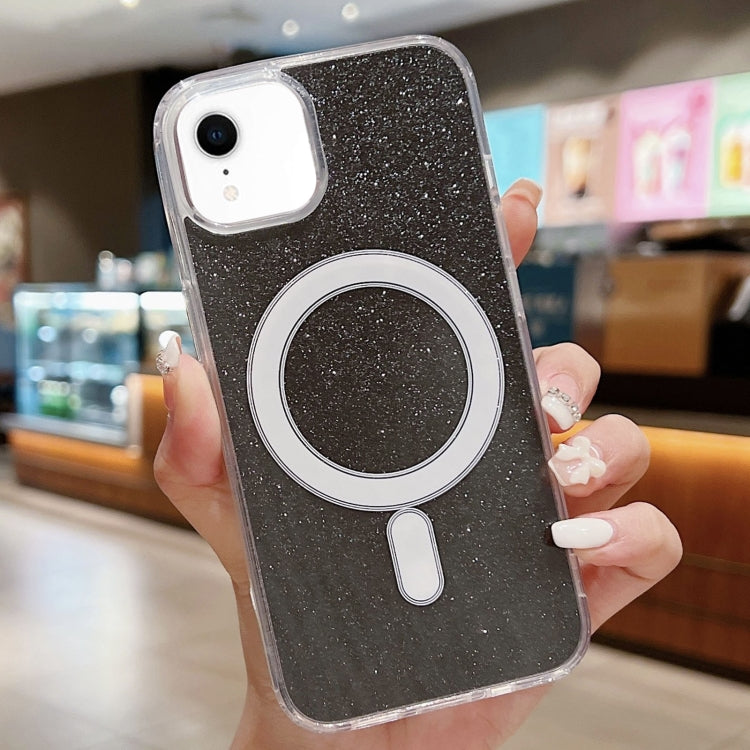 Acrylic Transparent Glitter MagSafe Phone Case, For iPhone 12 Pro Max, For iPhone 11 Pro Max, For iPhone 11, For iPhone 11 Pro, For iPhone XS / X, For iPhone XR