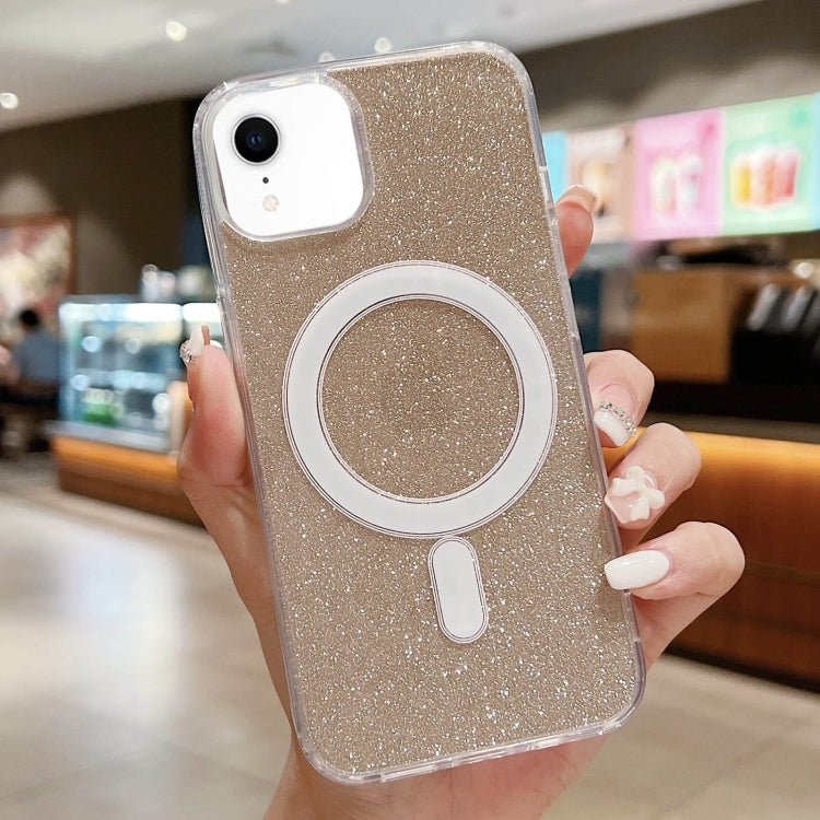 Acrylic Transparent Glitter MagSafe Phone Case, For iPhone 12 Pro Max, For iPhone 11 Pro Max, For iPhone 11, For iPhone 11 Pro, For iPhone XS / X, For iPhone XR