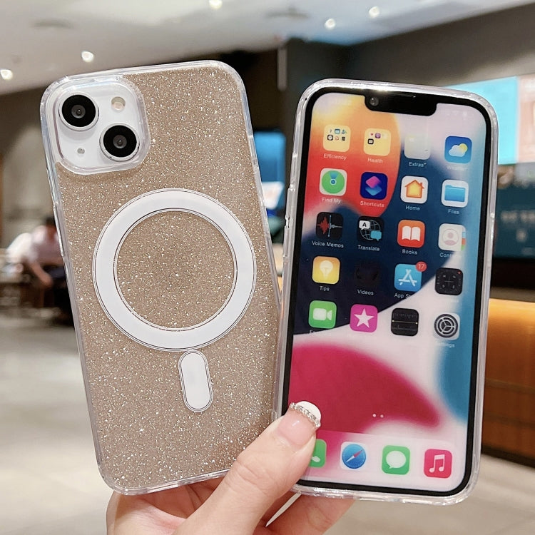 Acrylic Transparent Glitter MagSafe Phone Case, For iPhone 12 Pro Max, For iPhone 11 Pro Max, For iPhone 11, For iPhone 11 Pro, For iPhone XS / X, For iPhone XR