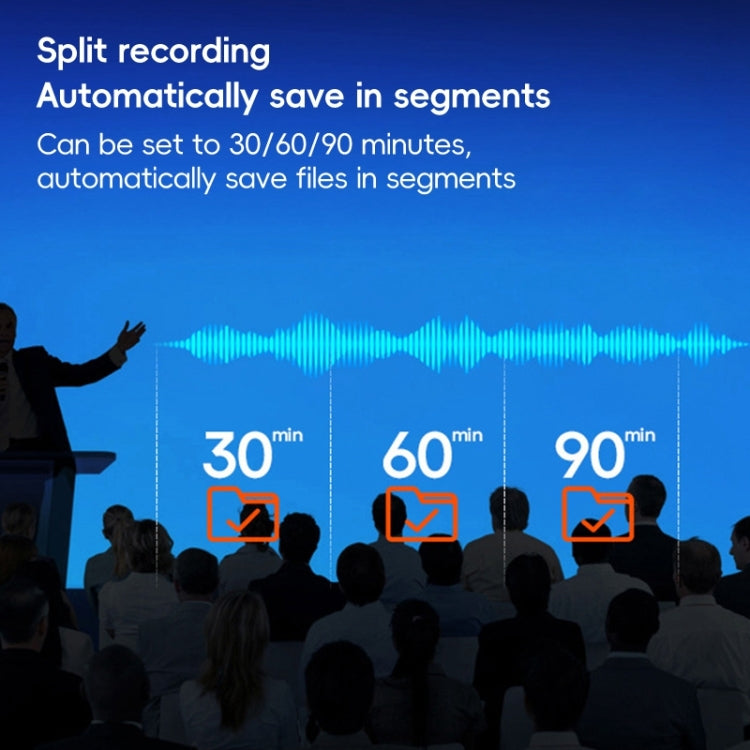 S7 HD Color Screen Smart Noise Reduction Voice Recorder
