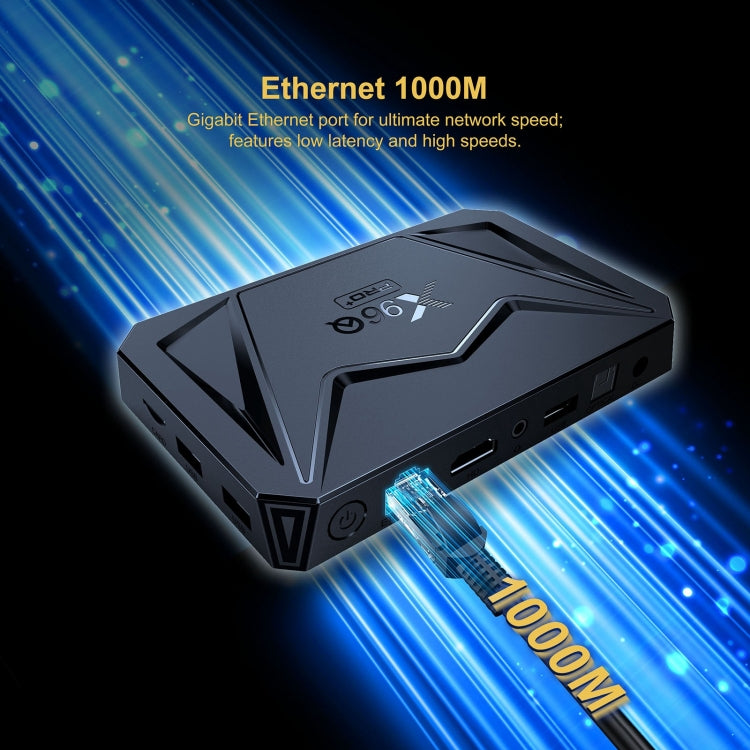X96Q Pro+ Cortex-A55 Android 14 Octa-core CPU 4K HD Internet Set-top Box