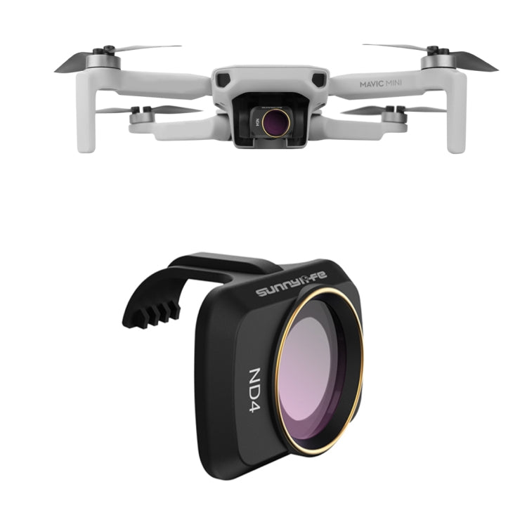 فلتر عدسة Sunnylife MM-FI9251 لطائرة DJI Mavic mini بدون طيار ND4، ND4