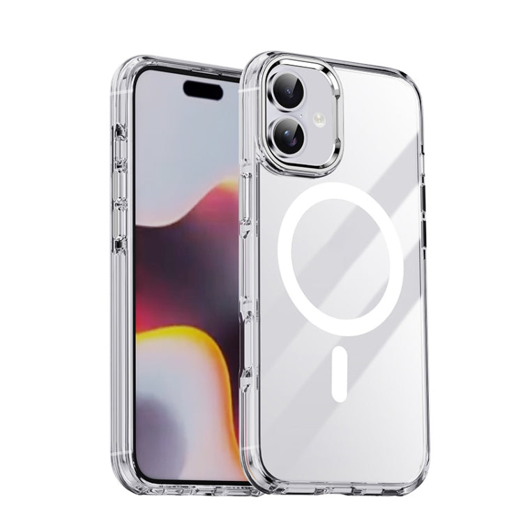 Airbag PC Hybrid TPU Magsafe Phone Case, For iPhone 16 Plus, For iPhone 16, For iPhone 15 Pro Max, For iPhone 15 Pro, For iPhone 15