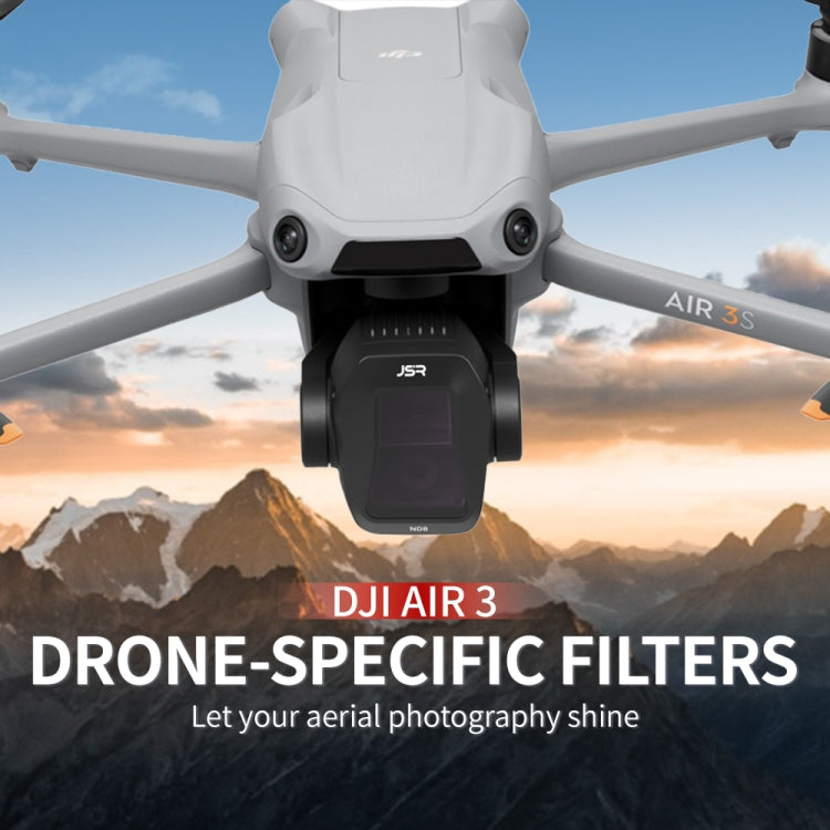 فلتر عدسة الطائرة بدون طيار من سلسلة DJI Air 3S JSR CB، UV، CPL، ND8، ND16، ND32، ND64، ND8PL، ND16PL، ND32PL، ND64PL، ليلي، نجمي، رسم خطوط أزرق، CPL قابل للتعديل، 3 في 1 ND8/32/64، 4 في 1 CPL ND8/32/64، 4 في 1 ND8-64PL، 6 في 1 ND8-64 CPL STAR ...