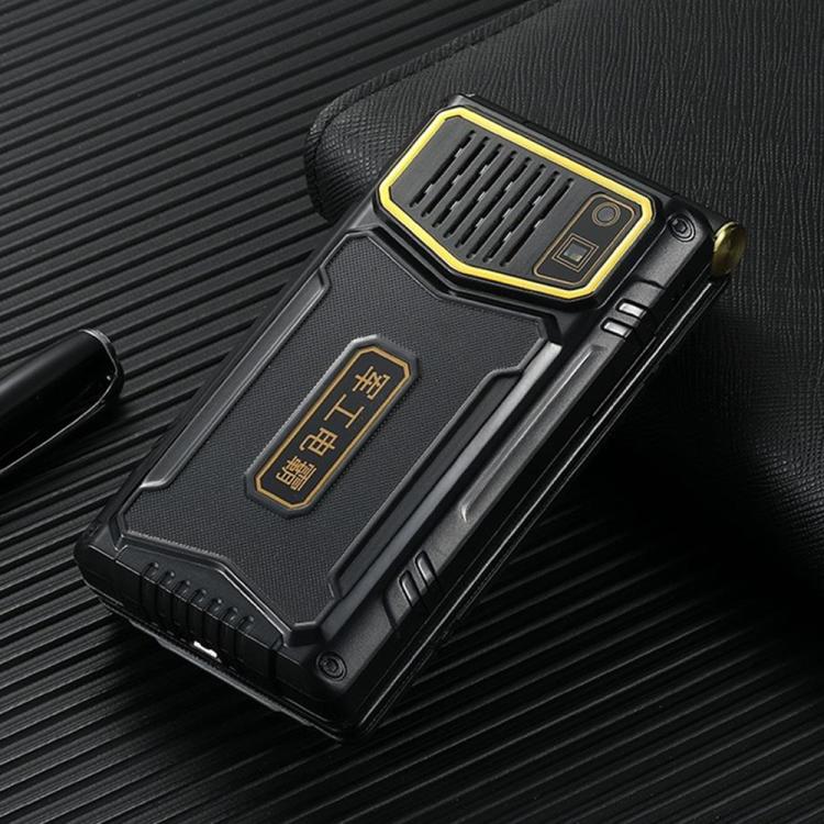 هاتف M7+ 4G ثنائي الشاشة قابل للطي Elder Rugged، شاشة داخلية 2.8 بوصة، شاشة خارجية 2.4 بوصة، بطارية 6800 مللي أمبير/ساعة، 24 مفتاحًا، مصباح يدوي، شبكة: 4G، شريحتي اتصال، SOS، قابس الاتحاد الأوروبي، قابس الولايات المتحدة، قابس المملكة المتحدة