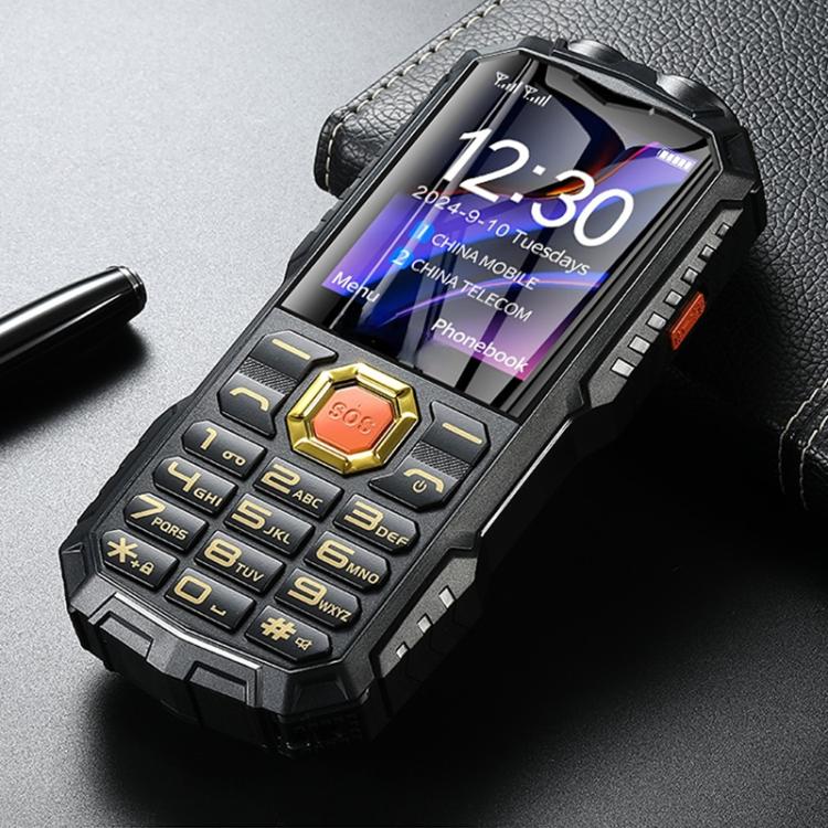 هاتف Q7+ 4G Elder المتين بلوحة مفاتيح، 1.77 بوصة، 16800 مللي أمبير/ساعة، 21 مفتاحًا، SOS، FM، شبكة: 4G، ثنائي الشريحة