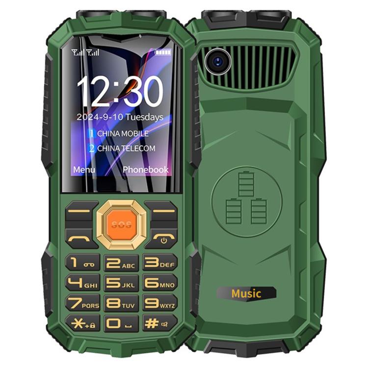 هاتف Q7+ 4G Elder المتين بلوحة مفاتيح، 1.77 بوصة، 16800 مللي أمبير/ساعة، 21 مفتاحًا، SOS، FM، شبكة: 4G، ثنائي الشريحة