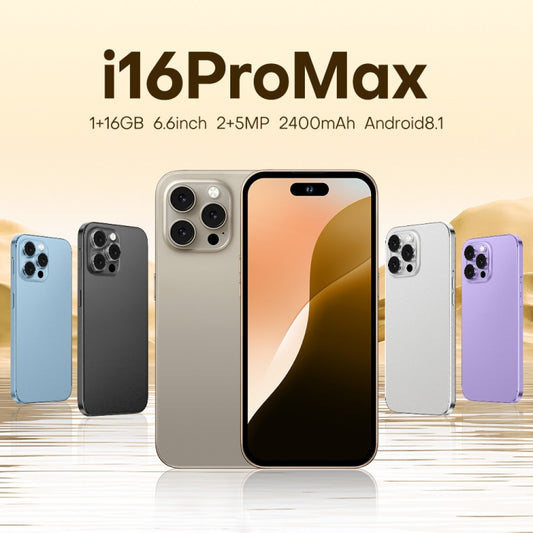 U218 / i16 Pro Max، 1 جيجابايت + 16 جيجابايت، 6.6 بوصة، أندرويد 8.1 MTK6580A رباعي النواة، OTG، الشبكة: 3G، شريحتي اتصال، قابس الاتحاد الأوروبي، قابس الولايات المتحدة، قابس المملكة المتحدة، قابس أستراليا