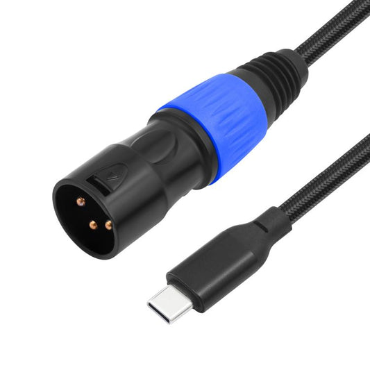 TY015 Type-C Male to XLR Male Stereo Output Audio Cable