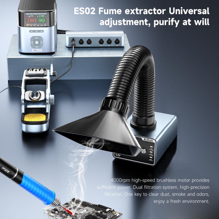 AiXun T400 320W Smart Soldering Workstation, EU Plug, UK Plug