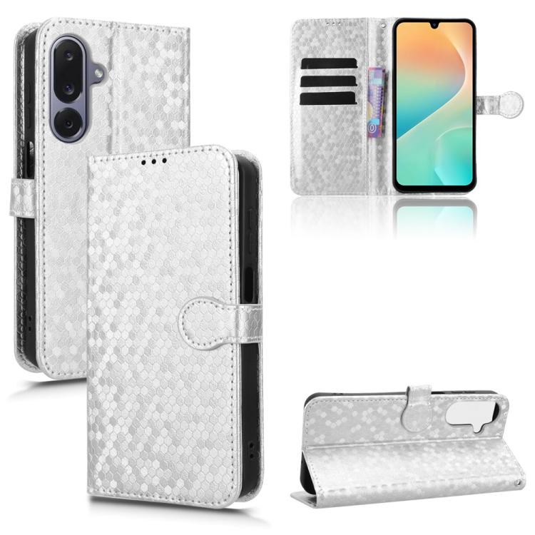 Honeycomb Dot Texture Leather Phone Case