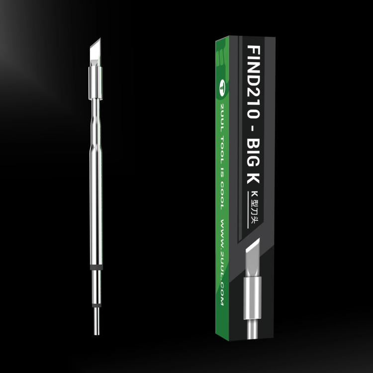 2uul FD11 Big-K Soldering Iron Tips for Most C210 Soldering Station, FD11