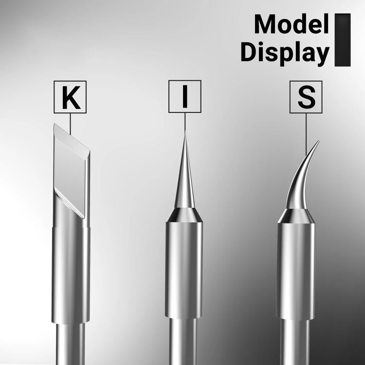 2uul Soldering Iron Tips for Most C210 Soldering Station, FD12 K, FD13 I, FD14 S