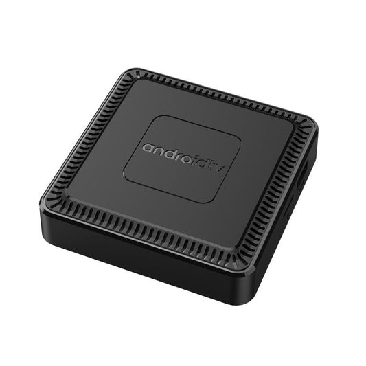 Q7 4K UHD Android 10 Smart TV Box with Remote Control, Allwinner H313 Quad-Core