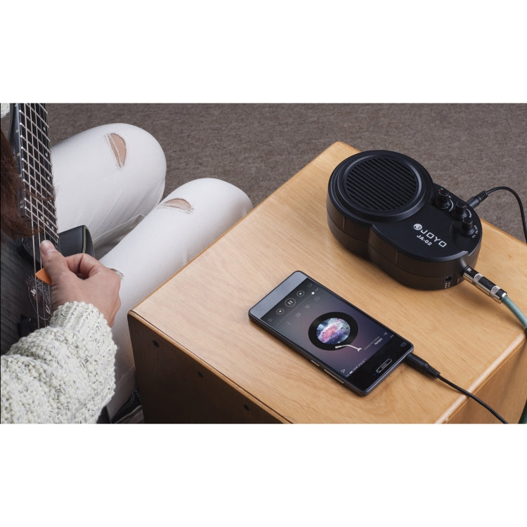 JOYO JA-02 مضخم صوت جيتار كهربائي صغير بقوة 3 وات مع خاصية التحكم في تشويه الصوت، JA-02