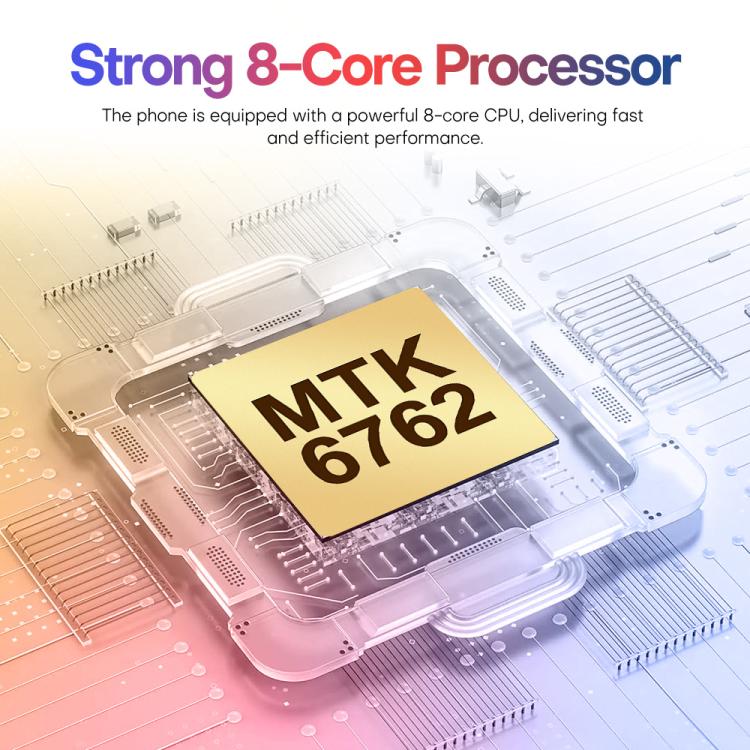 هاتف A88A / i16 Pro Max، 6 جيجابايت + 64 جيجابايت، شاشة 6.6 بوصة، أندرويد 12، معالج MTK6762 Helio G25 ثماني النواة، NFC، OTG، شبكة 4G، شريحتي اتصال، قابس الاتحاد الأوروبي، قابس الولايات المتحدة، قابس المملكة المتحدة، قابس أستراليا