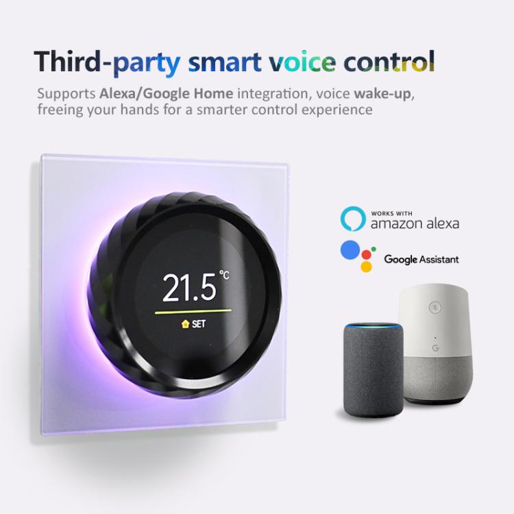 1.6 inch TFT Color Screen WiFi Smart hreaded Knob Thermostat