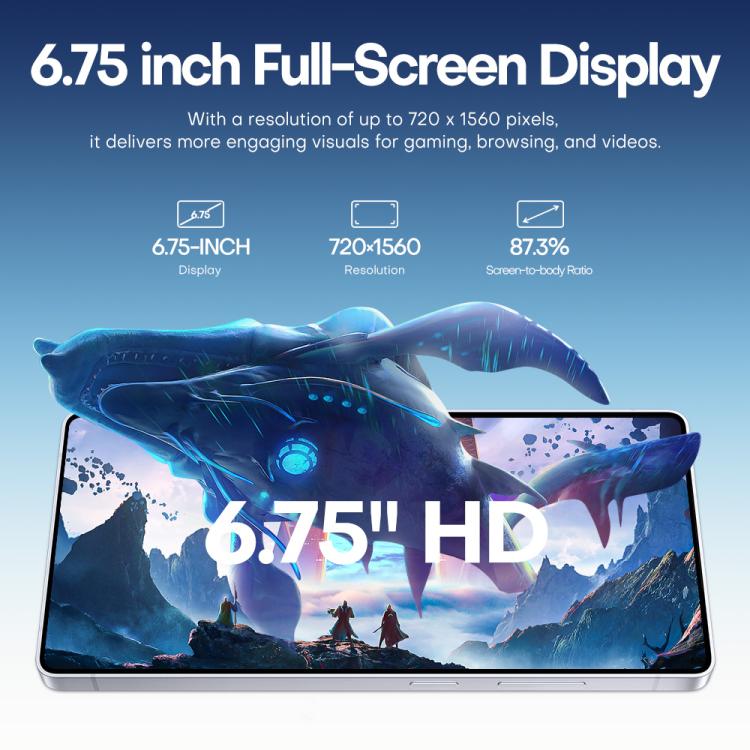 F10 / S25 Ultra، 2 جيجابايت + 16 جيجابايت، 6.75 بوصة، أندرويد 8.1 MTK6753 ثماني النواة، الشبكة: 3G، شريحتي اتصال، قابس الاتحاد الأوروبي، قابس الولايات المتحدة، قابس المملكة المتحدة، قابس أستراليا