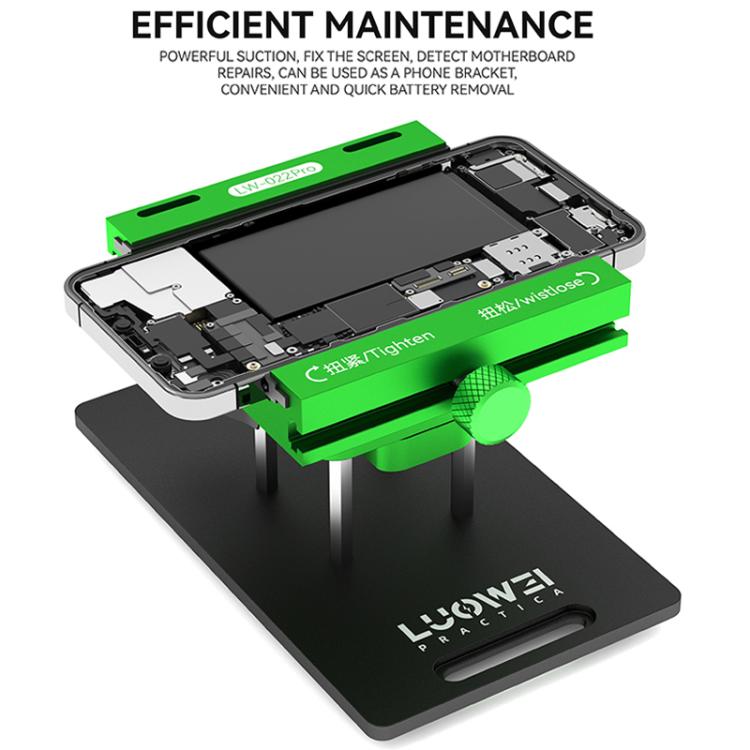 LUOWEI LW-022Pro 2 in 1 Universal 360 Rotating Phone Back Cover Separation Fixture, LW-022Pro