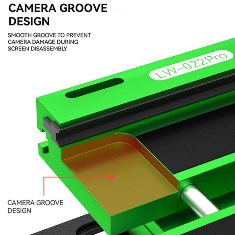 LUOWEI LW-022Pro 2 in 1 Universal 360 Rotating Phone Back Cover Separation Fixture, LW-022Pro