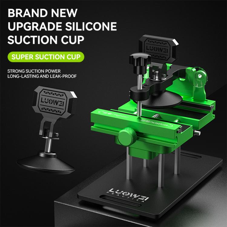 LUOWEI LW-022Pro 2 in 1 Universal 360 Rotating Phone Back Cover Separation Fixture, LW-022Pro