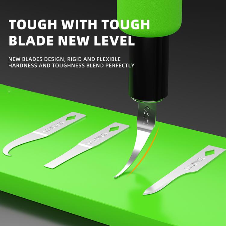LUOWEI LW-K1 4 in 1 Motherboard CPU IC Glue Quicky Remove Maintenance Knife Set, LW-K1