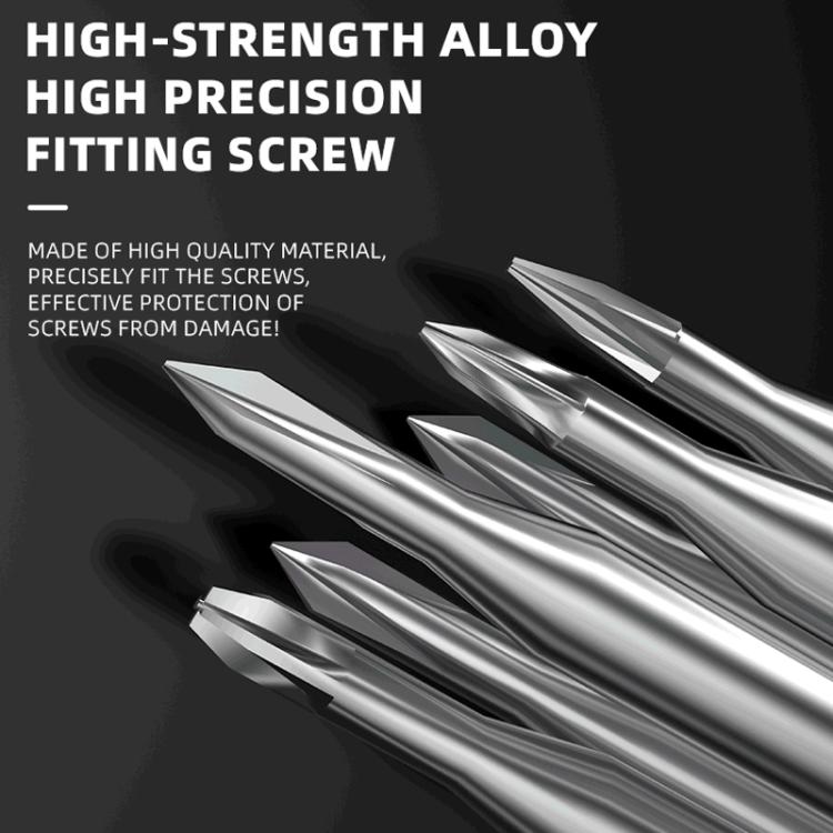 LUOWEI LITTLE BOY Smooth Bearings Alloy Magnetic Screwdriver Set, LITTLE BOY