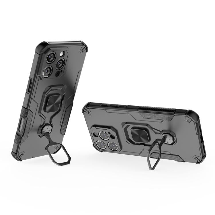 Metal Kickstand TPU Hybrid PC Phone Case, For iPhone 16 Pro Max, For iPhone 16 Pro, For iPhone 16 Plus, For iPhone 16